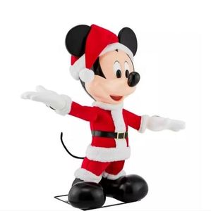 4ft Animated Holiday Mickey